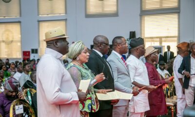 Edo State Governor Swears In Six New Commissioners, Others