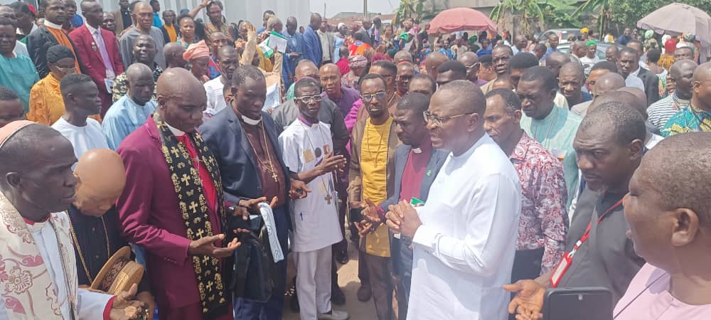 Rev Waive Annual Day Of Prayers Holds In Ughelli, As Over 1000 Clerics Participate, Pledge Support For Lawmaker