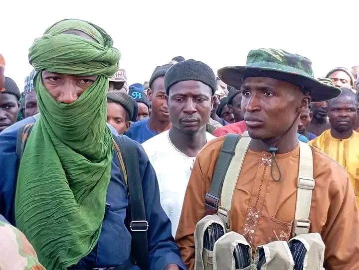 Notorious Bandit Leaders Surrender, Lay Down Arms In Katsina After Fierce Military Offensive