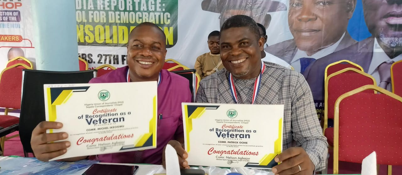 Ikeogwu, Oyowei, Ochei Honoured At NUJ Workshop On Social Media Ethics