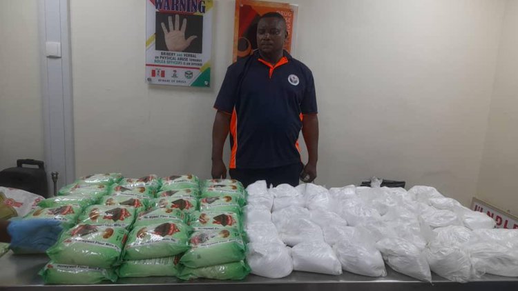 Levi Ubodoeze, Acclaim Lagos Spare Parts Dealer, Arrested For Cocaine Smuggling Attempt