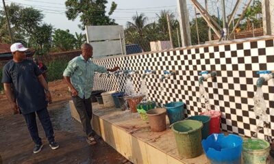 Senator Nwoko Provides Solar-Powered Water Boreholes To Several Communities In Delta North