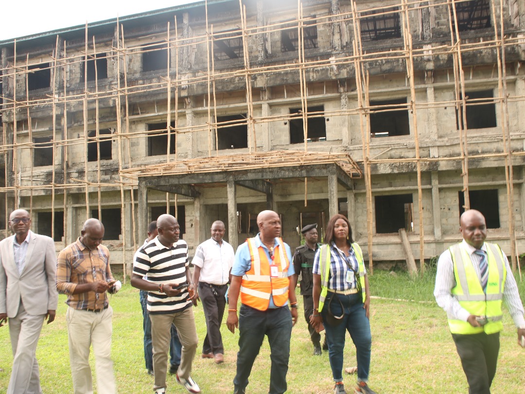 Okorodudu Embarks On Project Inspection In DESOPADEC Mandate Areas