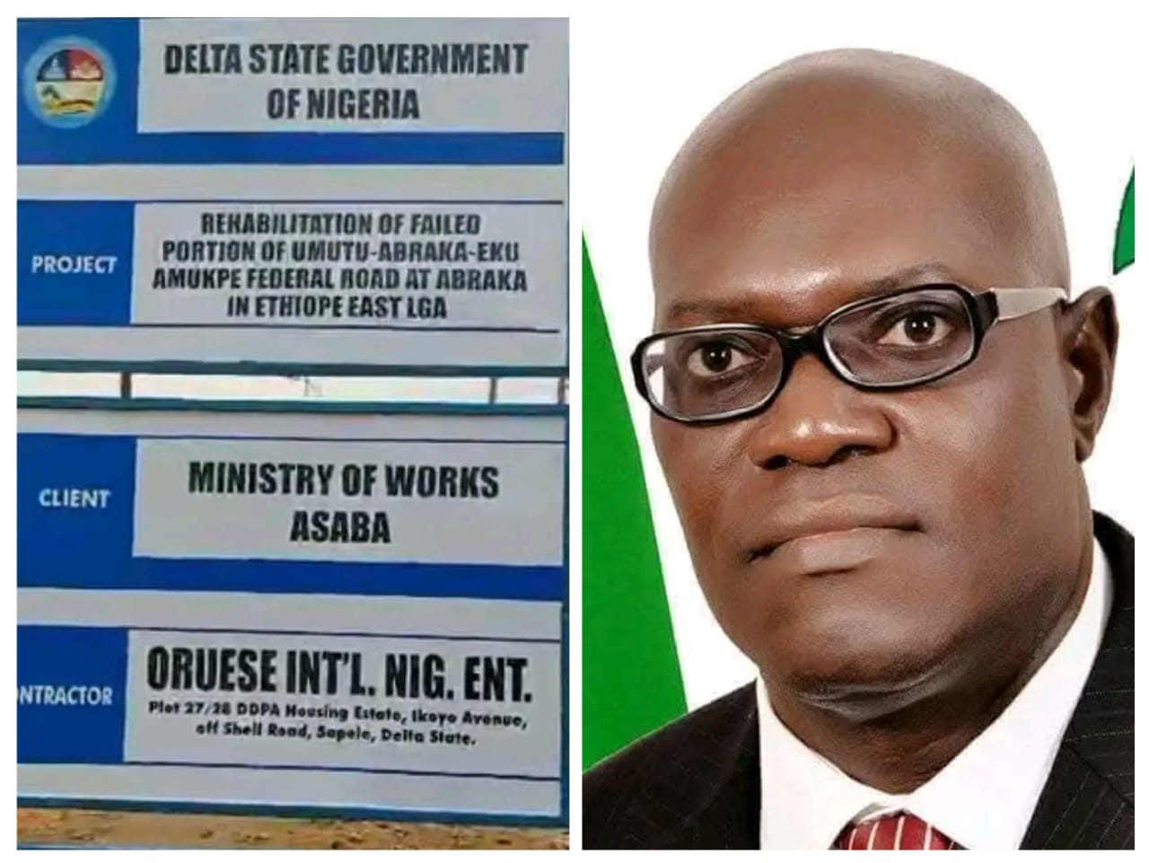 Abraka Indigene Calls Out Kingsley Esiso For Allegedly Abandoning Road Construction In Community