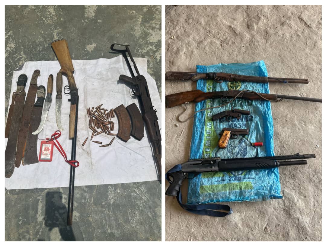 Ekpan: Police Arrest Community Leader, Kidnappers, AK-47 Rifle, Others Recovered