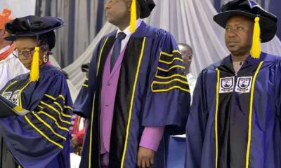 Oborevwori, Diri Honoured With Doctorate Degrees At NMU Convocation
