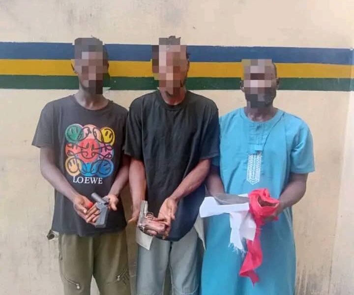 Police Arrest Three Suspected Cultists, Recover Firearms