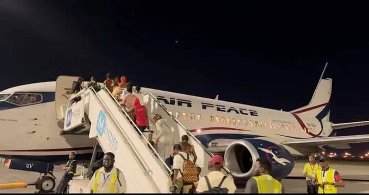 Air Peace Executes Free Rescue Flight To Abidjan, Repatriates 78 Trafficked Nigerian Women