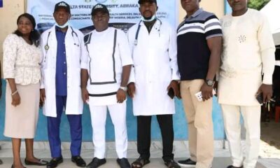 DELSU VC Leads University’s Medical Team On Free-medical Outreach