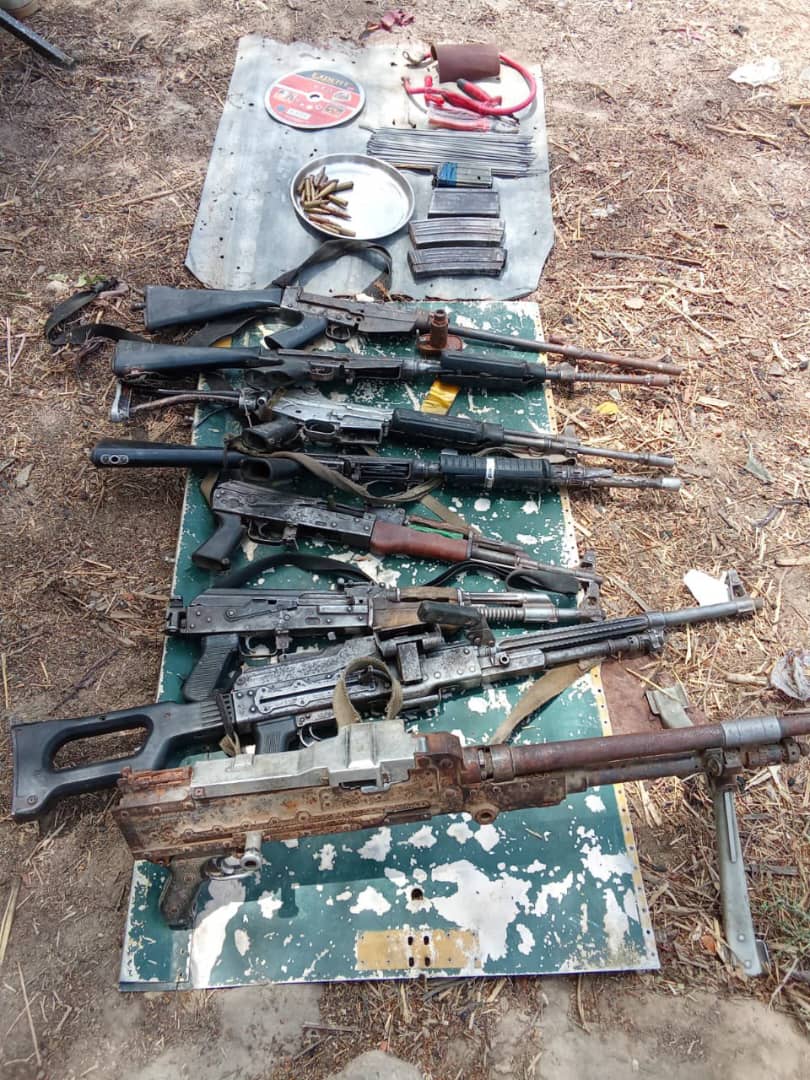Troops Clear Terrorist Enclaves In Sambisa Forest, Recover Weapons