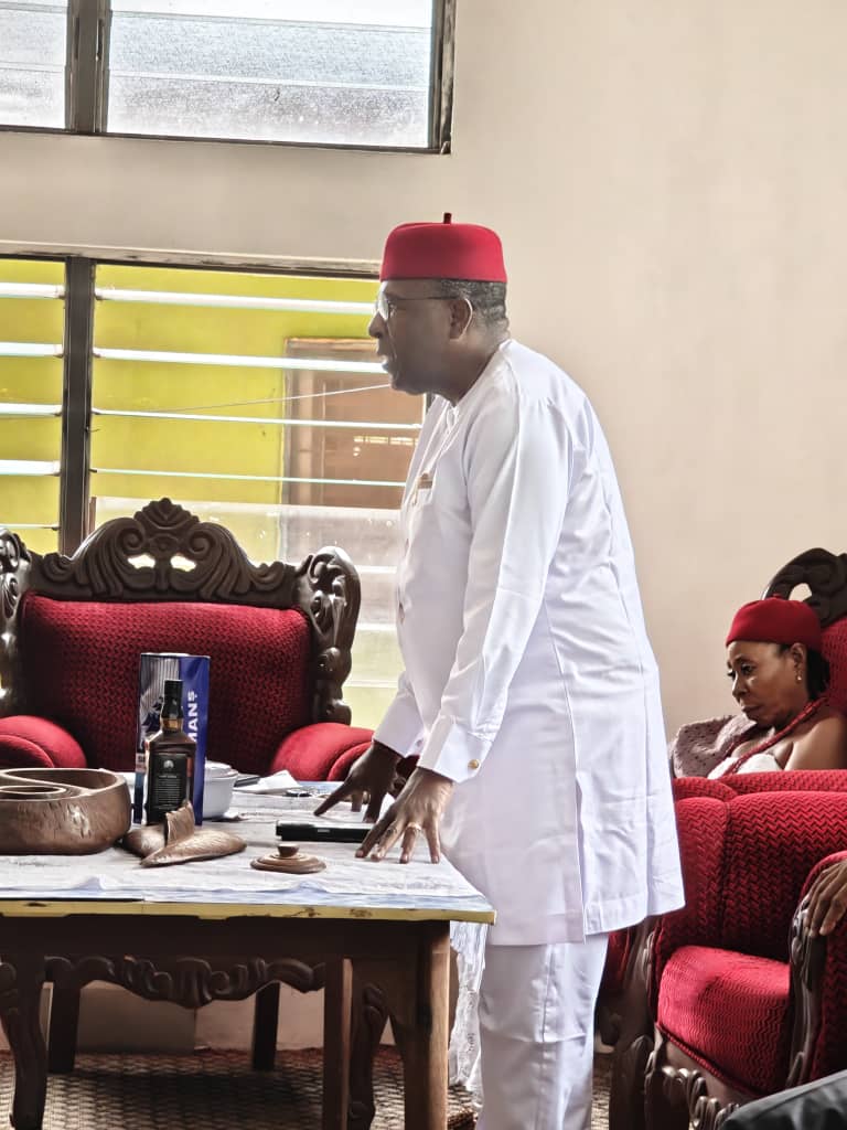 Admiralty University VC Pays Courtesy Visit To Obi Of Ogwashi-Uku
