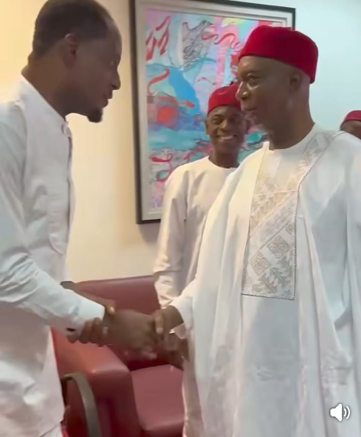 Former Councillors In Aniocha South LGA Visit Senator Ned Nwoko