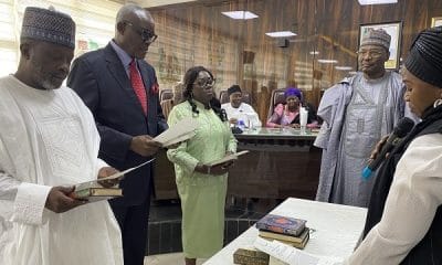 INEC Chair Swears In Six New RECs