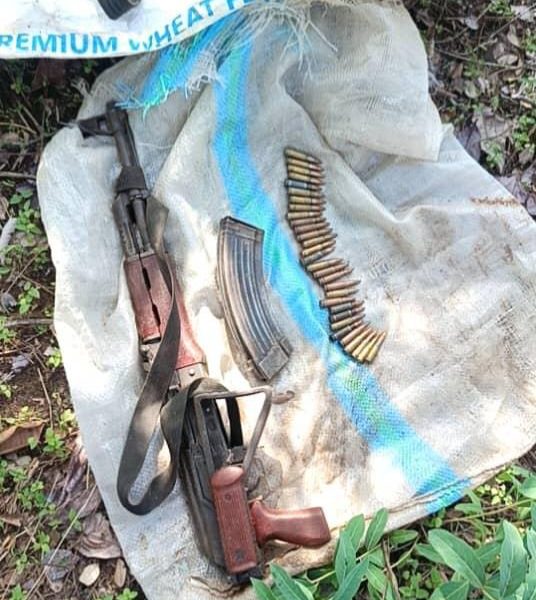 Troops Recover Rifle, Ammunition In Plateau Forest 