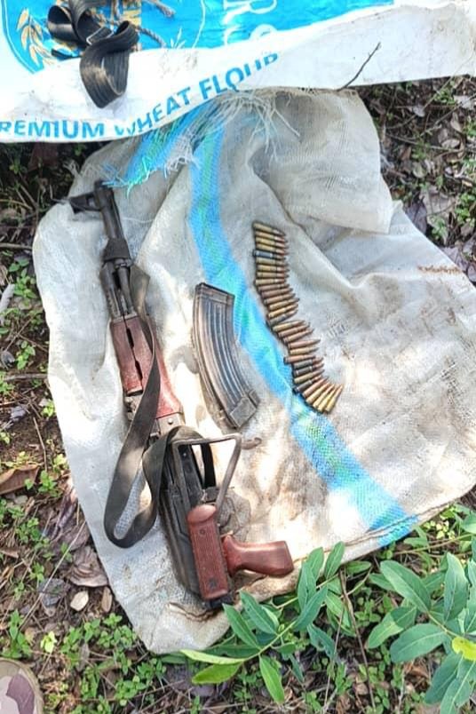 Troops Recover Rifle, Ammunition In Plateau Forest