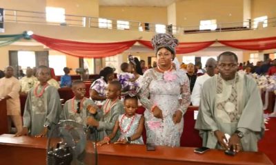 Okowa, DELSU VC Hail Prof. Owamah’s Intelligence, Hardwork During His Thanksgiving Service