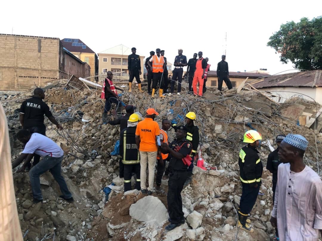 Update On Kano Building Collapse: Four Bodies Pulled Out