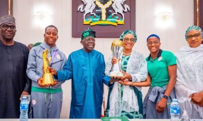 Tinubu Confers National Honour On WAFCON-Winning Super Falcons, Cash Rewards, Housing