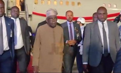 President Tinubu Arrives In Rio De Janeiro