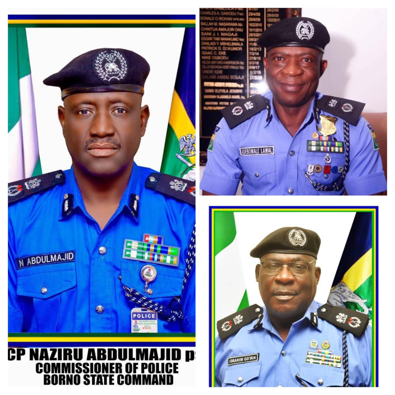 Borno, Cross-River, Jigawa, Osun, Ondo States Get New CPs, As IGP Charges Them On Professionalism, Quality Leadership
