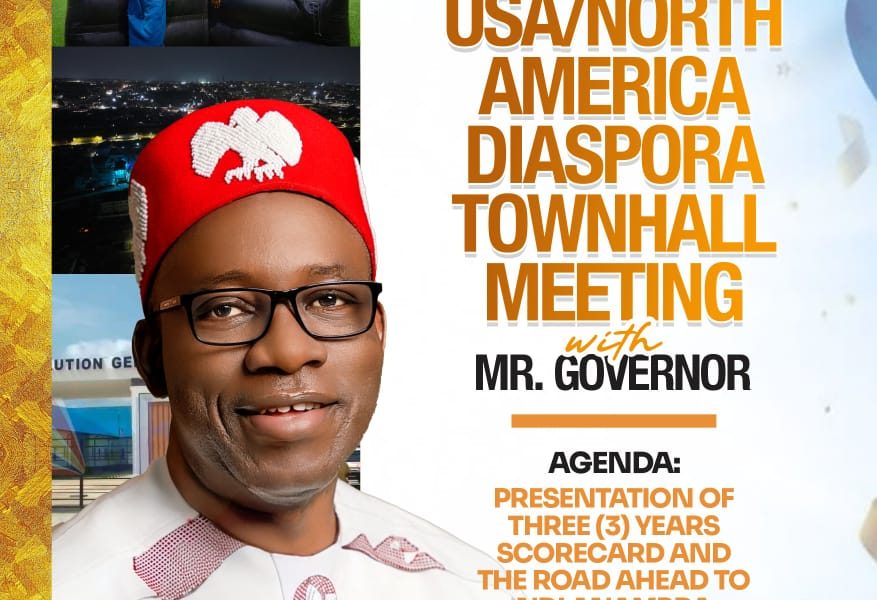 Soludo Meets Anambra Diaspora Community In USA/North America, Presents Three Years Score Card, The Road Ahead