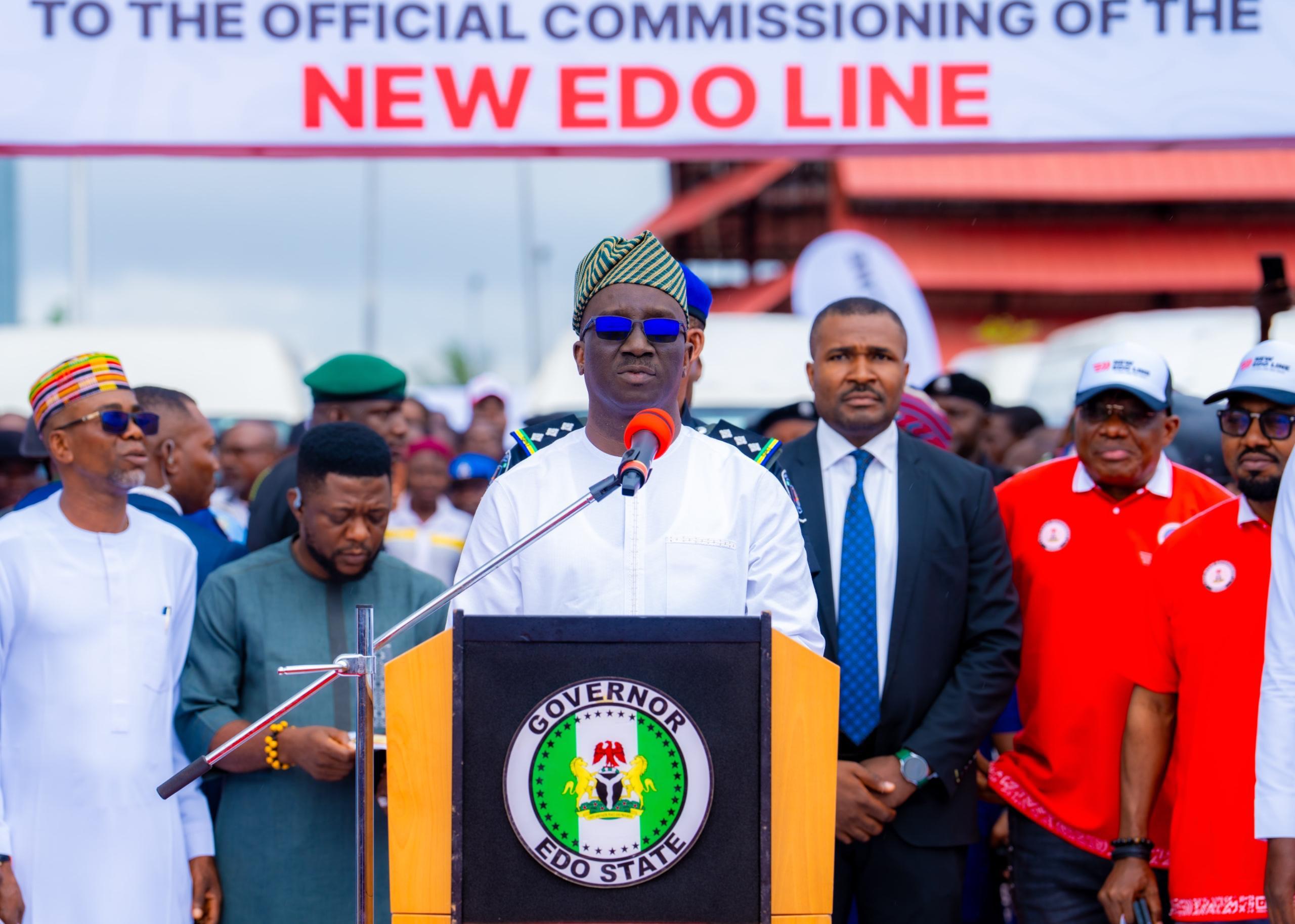 Governor Okpebholo Commissions New Edo Line To Revolutionize Transportation