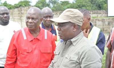 DESOPADEC Board Chairman, MD, EDP Inspect Ongoing De-Silting Exercise