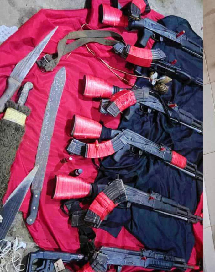 Police Rescue 5 Kidnap Victims, Neutralize 5 Suspected Kidnappers, Recover Cache Of Arms, Ammunition