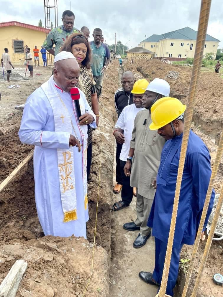 Hon. Ogedegbe Flags Off Foundation Laying For New Office Complex For HoDs, Government Parastatals