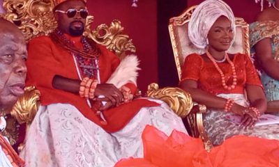 Gov. Oborevwori Celebrates Olu Of Warri On 4th Anniversary