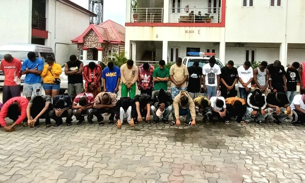 EFCC Arrests 37 Suspected Internet Fraudsters In Warri, Owerri
