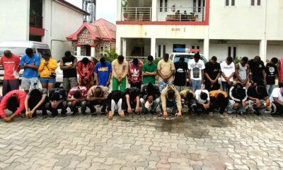 EFCC Arrests 37 Suspected Internet Fraudsters In Warri, Owerri