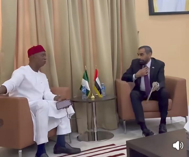 UAE Ambassador Presents Award To Senator Ned Nwoko, Pledges Stronger Ties With Nigeria