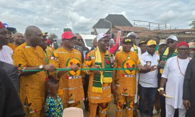 Soludo Fulfils Promise, Commissions 13Km Road Leading To Nzam