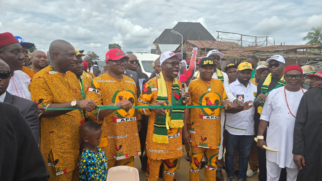 Soludo Fulfils Promise, Commissions 13Km Road Leading To Nzam