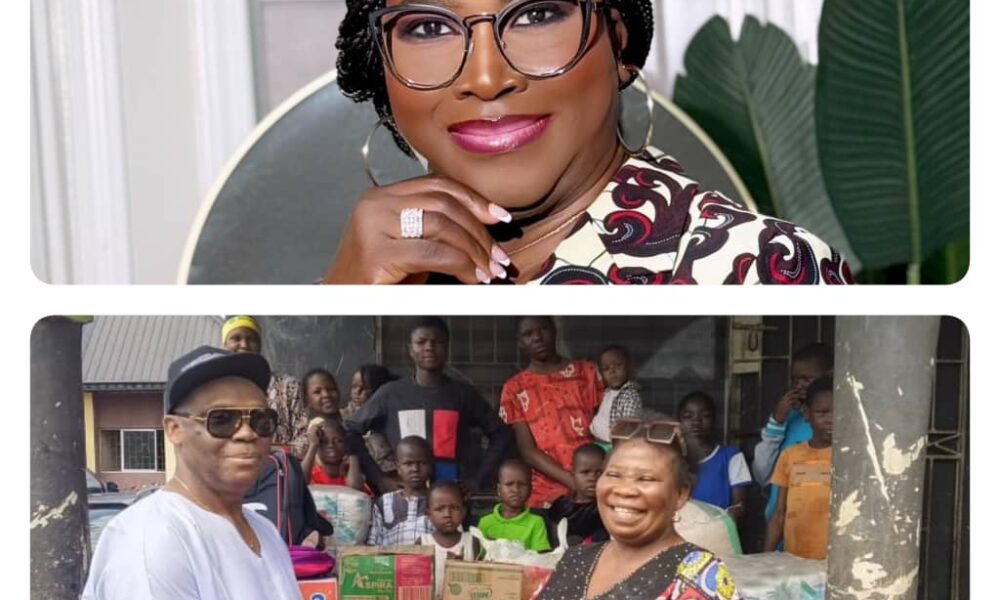 Oborevwori Lauds Adesuwa-Uadiale Foundation Over Donation Of School Materials To Primary Sch