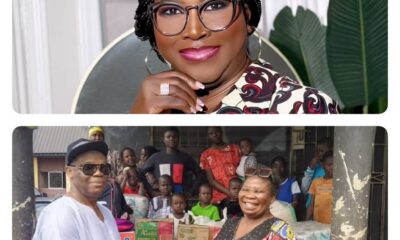 Oborevwori Lauds Adesuwa-Uadiale Foundation Over Donation Of School Materials To Primary Sch
