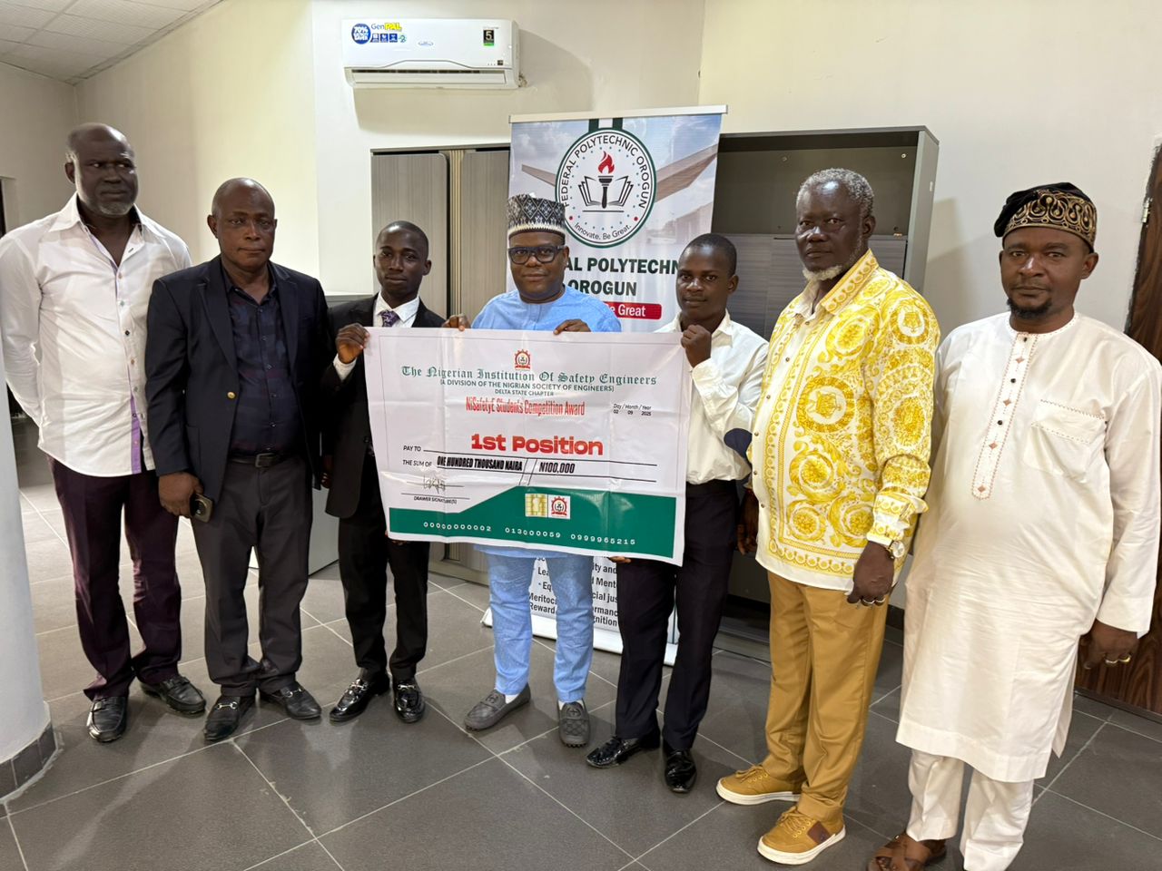 Federal Polytechnic Orogun Secures First Place In National Engineering Competition