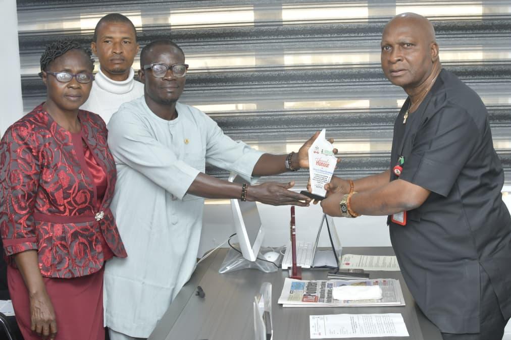 Okorodudu Hosts Executive Members Of NATE