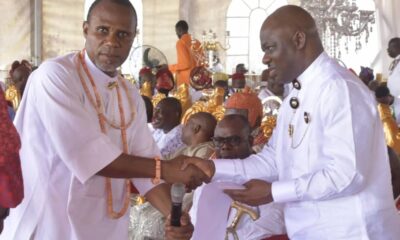 10th Coronation Anniversary: Oborevwori, Izoukumor Felicitate With Pere Ama-Okosu Of Ogbe-Ijoh Kingdom