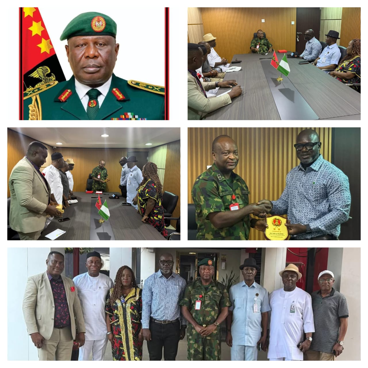 COAS Oluyede Praises Oborevwori's Commitment To Youth Enlistment Into Military