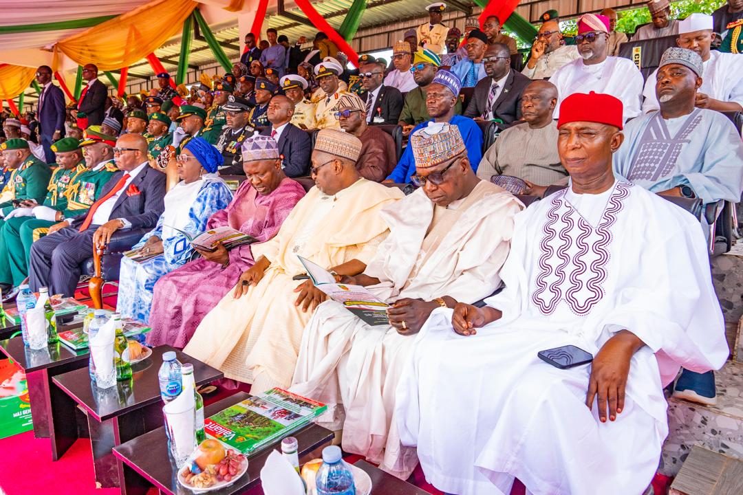 Senator Ned Nwoko Joins Senate President Akpabio, Others At NDA 35th Convocation Ceremony In Kaduna
