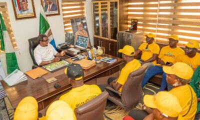 Delta South Youth Summit Organising Committee Pays Courtesy Visit To Okpobor