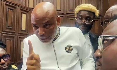 Kanu Concludes Private Meeting With Legal Team Preparatory To Defence