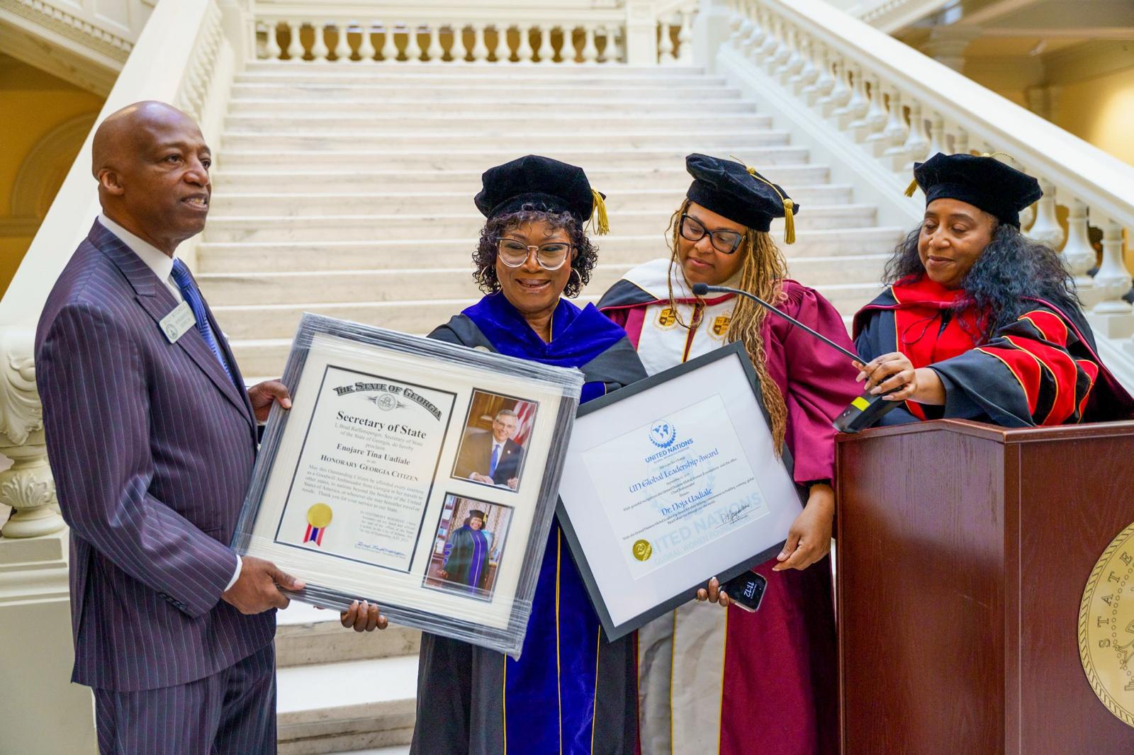 Delta Woman, Dr. Nojare Uvwo Uadiale, Receives United Nations, Georgia Prestigious Awards