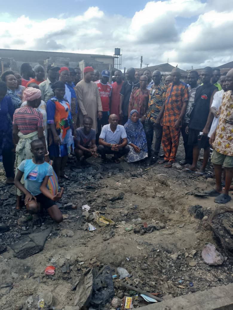 Lower Erejuwa Fire Disaster: Oborevwori Commiserates With Victims