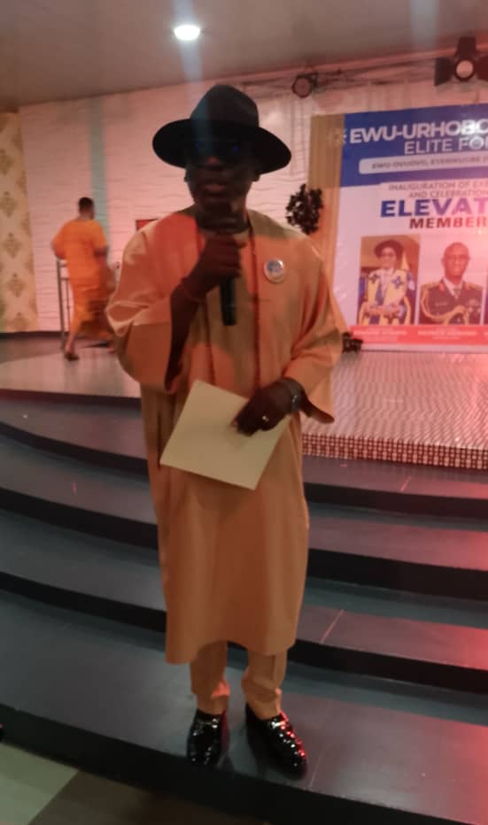 Ewu-Urhobo Kingdom Elite Forum Inaugurates Exco, As DELSU DVC (Administration), Others Honoured By Ese Umukoro