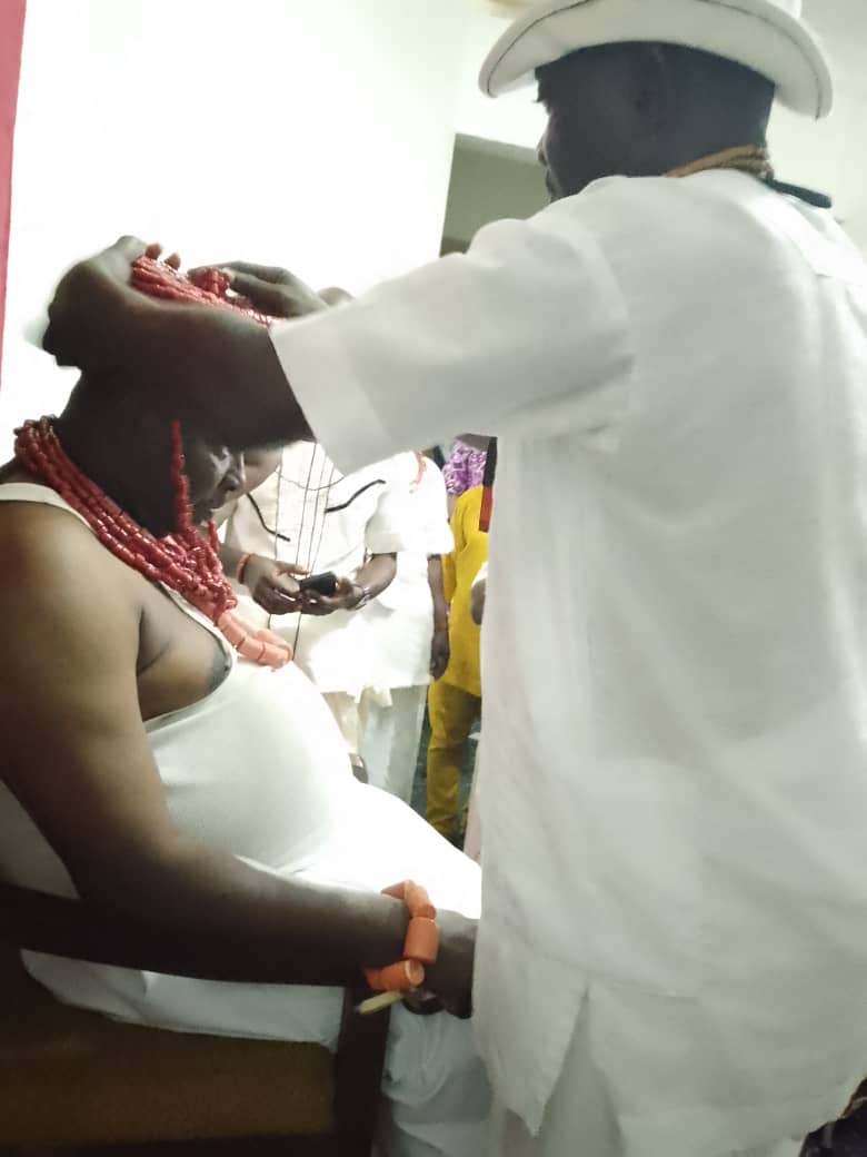 Osawota Crowned As Ovie Of Orogun, As He Promises To Attract Progress To Kingdom 