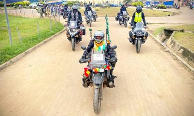 Dafinone Congratulates Akpevwe Ogboru On Historic Solo Motorbike Expedition