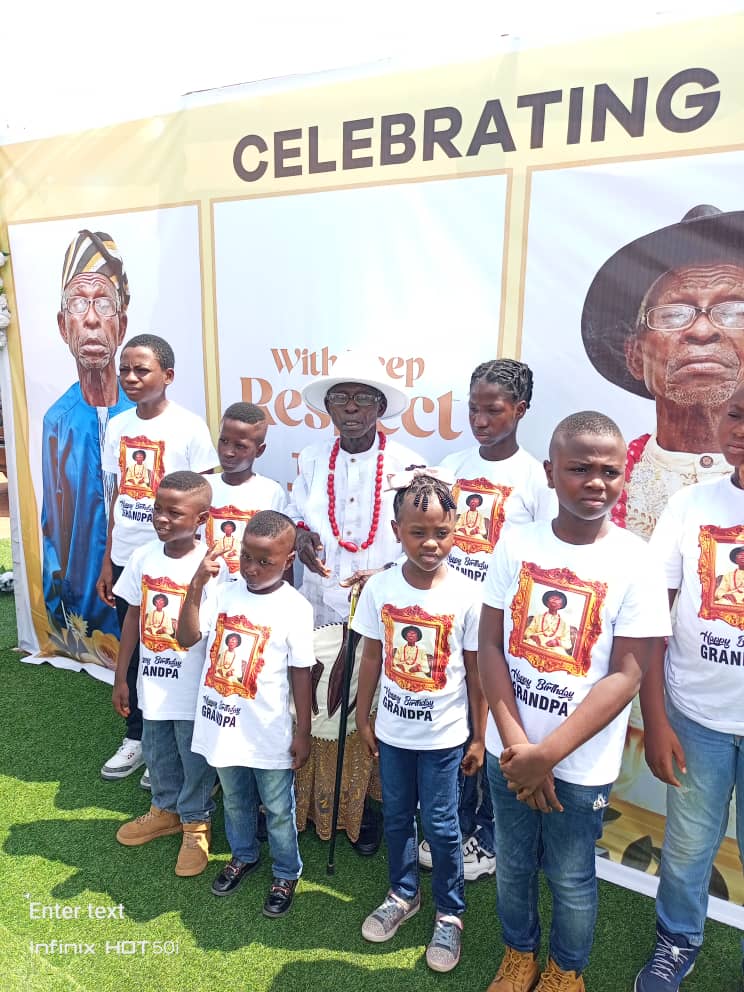 Abraka: Elder Emmanuel Enamuotor Celebrates Birthday, Installation As Oldest Man Of Ugono Community